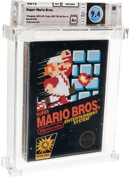 Nintendo NES Škatule na hry Super Mario Bros